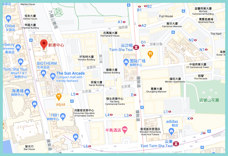 香港保立準中心地址位置